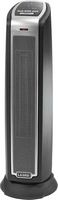 Lasko - Ceramic Tower Heater w/ Remote - Black - Angle