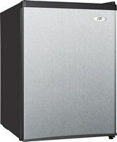 SPT - 2.4 Cu. Ft. Mini Fridge - Stainless Steel - Angle