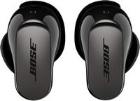 Bose - QuietComfort Ultra (2nd Gen) True Wireless Noise Cancelling In-Ear Earbuds - Black - Angle