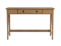 Linon Home Décor - Tressa Solid Wood Desk With Drawer - Driftwood - Angle