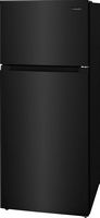 Frigidaire - 16.0 Cu. Ft. Top Freezer Refrigerator - Black - Angle