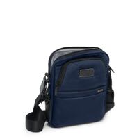 TUMI - Alpha Medium Crossbody Bag - Navy - Angle