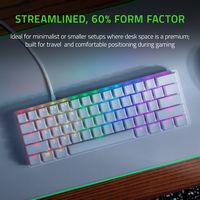 Razer - Huntsman Mini 60% Wired Optical Linear Switch Gaming Keyboard with Chroma RGB Backlightin... - Angle