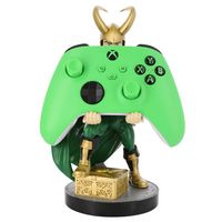 Cable Guys by Exquisite Gaming - Cable Guys: Marvel Loki Phone Stand & Controller Holder - Angle