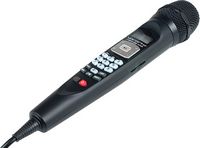 VocoPro - Carry-Oke Star All-in-One Karaoke Microphone - Black - Angle