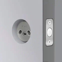 Level - Bolt Connect WiFi Retrofit Smart Lock with App/Keypad/VoiceAssistant Access - Silver - Angle