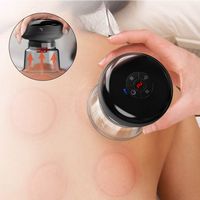 Sharper Image - Pulse Cupping Multifunction Massager, Includes 2 Cups, Air Filters, & USB-C Cable... - Angle