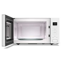 Whirlpool - 1.6 Cu. Ft. Countertop Microwave with Sensor Cooking - White - Angle