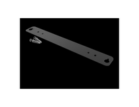 Kaleidescape - KMOUNT-WALLPLATE - Black - Angle