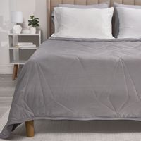Bedgear - Cooling Blanket - Gray - Angle
