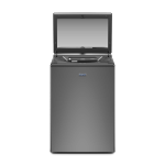Maytag - 5.2 Cu. Ft. High Efficiency Smart Top Load Washer with Extra Power Button - Metallic Slate - Angle