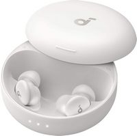 Soundcore - by Anker Sleep A30 Smart ANC Sleep Earbuds - Moonlit White - Angle