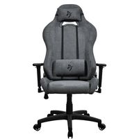 Arozzi - Torretta Soft Fabric Gaming Chair - Ash - Angle