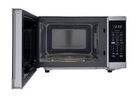 Sharp - 1.4 cu. ft. 1100W Smart Countertop Microwave with Inverter Cooking and Works with Alexa -... - Angle