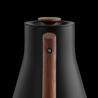 Fellow - Corvo EKG Pro Electric Kettle - Matte Black and Walnut - Angle