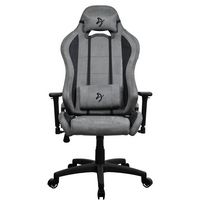 Arozzi - Torretta Supersoft Upholstery Fabric Gaming Chair - Anthracite - Angle