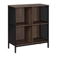 OSP Home Furnishings - Ace 4 Cube Storage/Bookcase - Ozark Ash - Angle