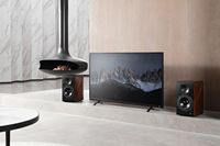 Edifier - S3000MKII Audiophile Hi-Fi/Hi Res Active Bookshelf 2.0 Speakers, Computer Speakers - 25... - Angle