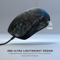 Turtle Beach - Pure SEL Ultra-Light Wired Ergonomic RGB Gaming Mouse with 8K DPI Optical Sensor &... - Angle