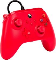 PowerA - Wired Controller for Xbox Series X|S - Red - Angle