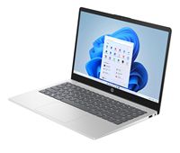 HP 14 inch Laptop PC 14-ep0500nr Intel Processor N200 4GB RAM 128GB UFS Win 11 Home S Silver - Si... - Angle