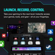 Elgato - Stream Deck + Studio Controller with customizable touch strip and dials - Black - Angle