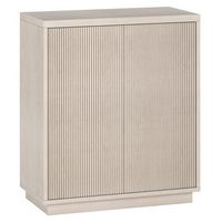 Camden&Wells - Finn Accent Cabinet - White Wash - Angle