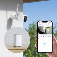 Reolink - Altas Series B630 2K 4MP Battery Security Camera Wireless WiFi with Pre-Record, ColorX,... - Angle