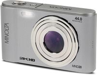 Minolta - MND20 44.0 Megapixel Digital Camera - Silver - Angle