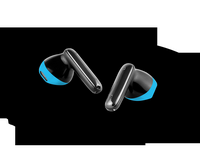 H2O Audio - RIPT-LITE Wireless Earbuds with Active Noise Cancellation - Black - Angle