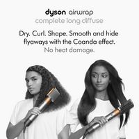 Dyson - Airwrap Multi-styler Complete Long Diffuse for Curly & Coily Hair - Stawberry Bronze/Blus... - Angle