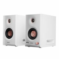 Edifier - MR5 Powered Studio Monitor 2.0 Speakers (Pair) - White - Angle