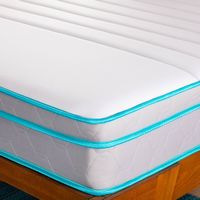 Linenspa Essentials - 10-inch Hybrid Mattress - King - White - Angle