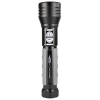 Police Security - Twin Power 600 Lumen Flashlight - Black - Black - Angle