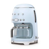 SMEG - DCF02 Drip 10-Cup Coffee Maker - Pastel Blue - Angle