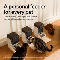 PETLIBRO - One RFID App Control Pet Feeder - Black - Angle