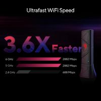 ASUS - ROG USB-BE92 Wi-Fi 7 Tri-band USB Adapter with 6 GHz band and WPA3 Network Security (USB-A... - Angle