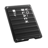 WD - BLACK P10 2TB External USB 3.2 Gen 1 Portable Hard Drive - Black - Angle