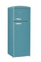 Unique Appliances - Classic Retro 7.5cu.ft Compact Top Freezer Refrigerator - Ocean Mist Turquoise - Angle
