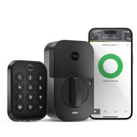 Yale - Assure Lock 2 - Smart Lock Keyless Wi-Fi Deadbolt with Push Button Keypad Access - Black S... - Angle