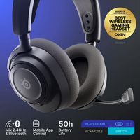 SteelSeries - Arctis Nova 7P Gen 2 Wireless Over-The-Ear Multi Gaming Headset for PS4, PS5, Switc... - Angle