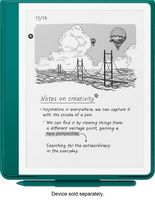 Plant-Based Leather Folio Cover with Magnetic Attach, Designed with Sustainability in Mind for Ne... - Angle