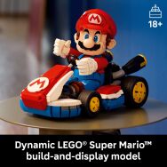 LEGO - Super Mario: Mario Kart – Mario & Standard Kart 72037 - Angle