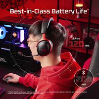 HyperX - Cloud III S Wireless Gaming Headset for PC, PS5, PS4, Nintendo Switch, Mac, and Mobile -... - Angle