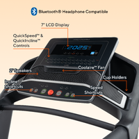 ProForm - Carbon TLX Treadmill - Black - Angle