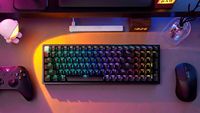 Keychron - K4 HE Custom 96% Wireless Hall Effect Mechanical Switch Gaming Keyboard with Programma... - Angle