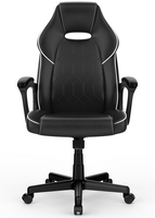 ACGAM - Ergonomic Gaming Chair with PVC Leather, Lumbar Support, Headrest, 360° Swivel, Adjustabl... - Angle