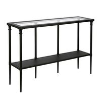 Camden&Wells - Jolanda Console Table - Obsidian - Angle