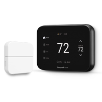 Honeywell Home - X8S Smart Thermostat with Room Sensor, Video Doorbell Compatibility, and IAQ Con... - Angle