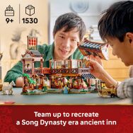 LEGO - Chinese Festivals Ancient Moon-Gazing Inn 80121 - Angle